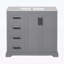 Meuble-lavabo moderne 36 po avec lavabo en céramique 36 po-1215103395