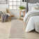 Laurene Abstract Area Rug in Taupe/Ivory