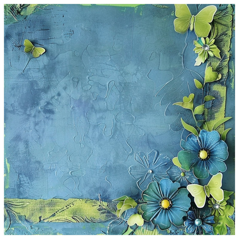 Tapisserie murale papillon - Décoration murale nature, H 104 po x 88 avec 4 œillets