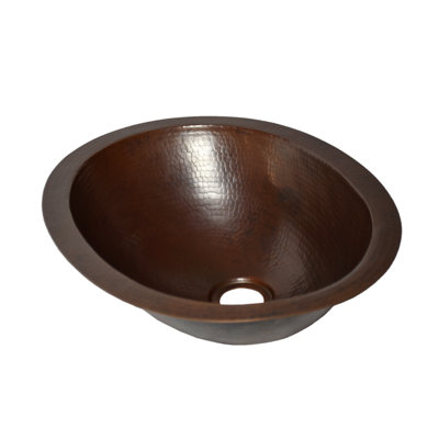 Baby Classic Metal Oval Undermount Bathroom Sink