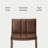 Maven Lane Gerard Stool with Faux Leather Upholstery-108989932-108989934
