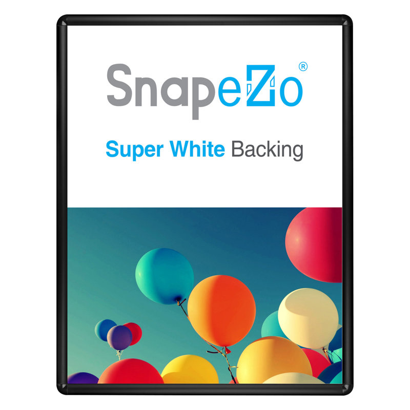 Black Aluminum Front-Loading Wall Poster Frame 22" x 28"