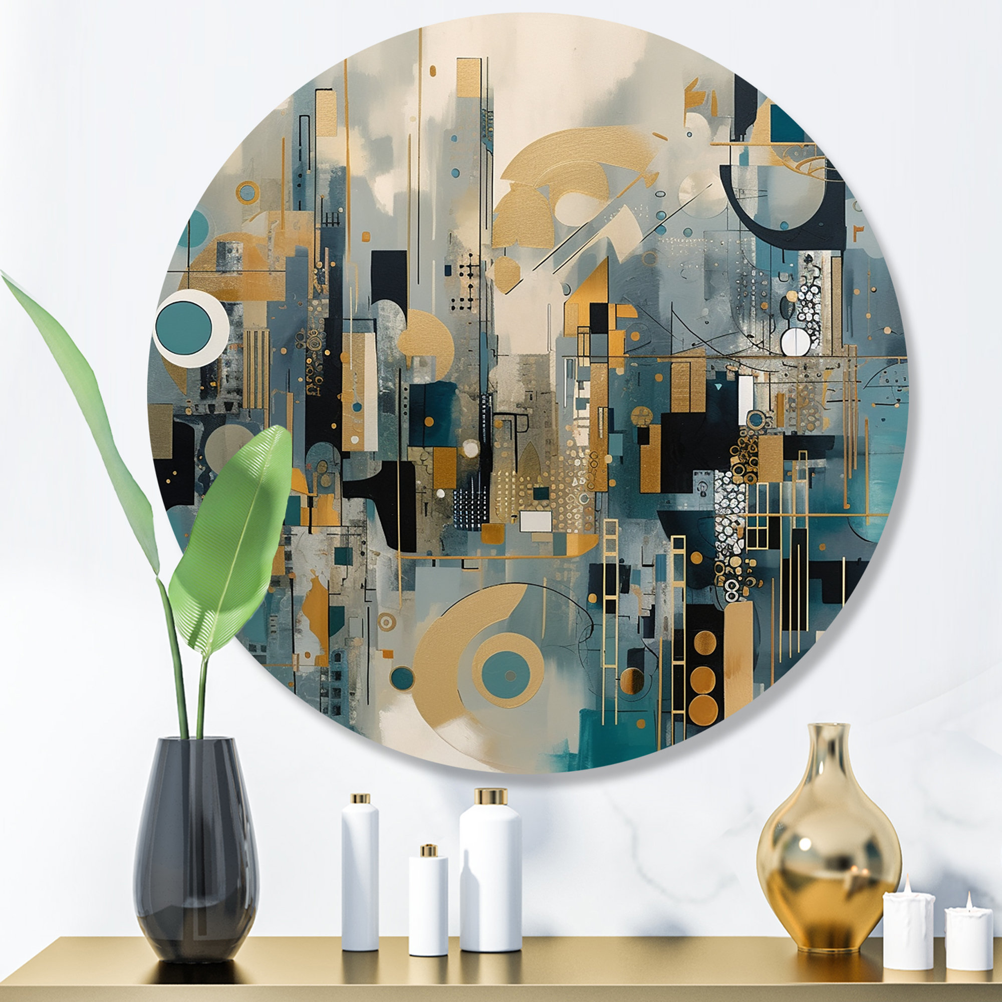 Ivy Bronx Joity Transcending Reality V On Metal Print | Wayfair