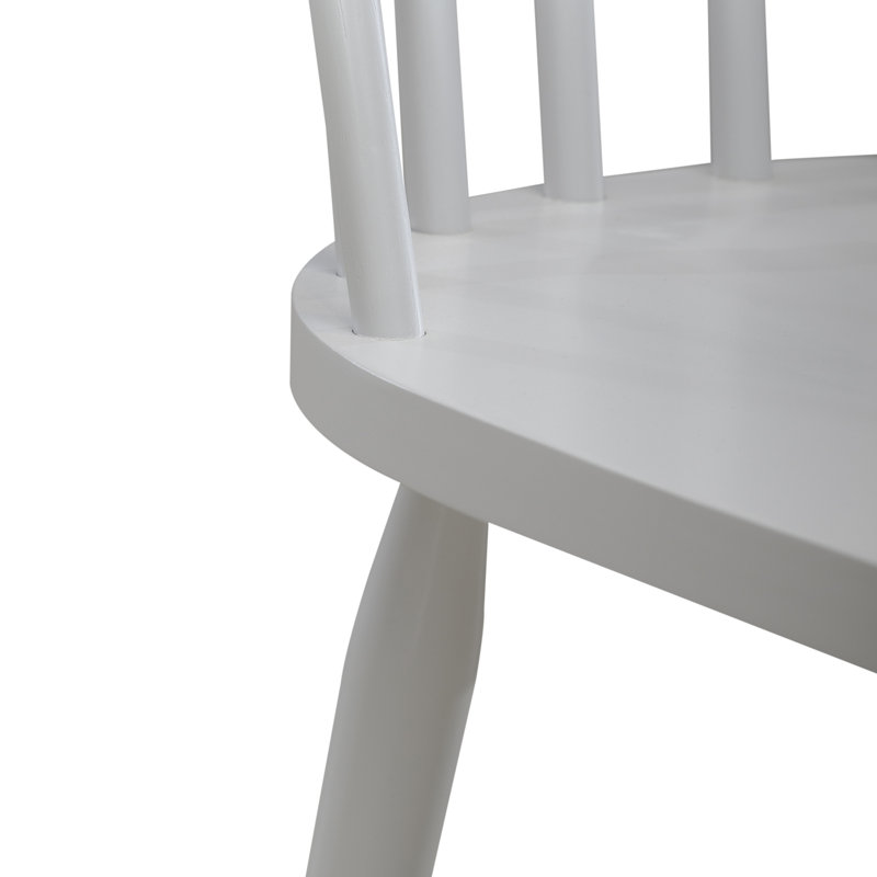 Chaise d'appoint Akarsh Meigs, Blanc
