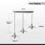 Gagliardi 3 - Light Silver Kitchen Island Pendant