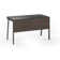 Sigma Glass Top Metal Base Writing Desk