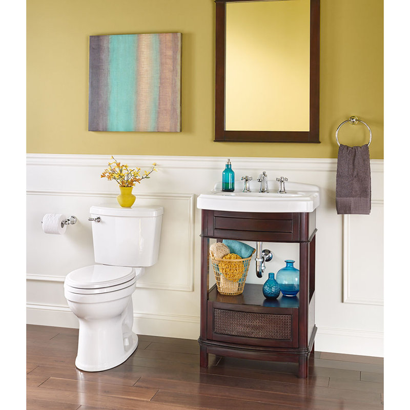 American Standard Champion 1.28 Gallons GPF Elongated Comfort Height Floor Mounted Kit (Seat Not Included), White