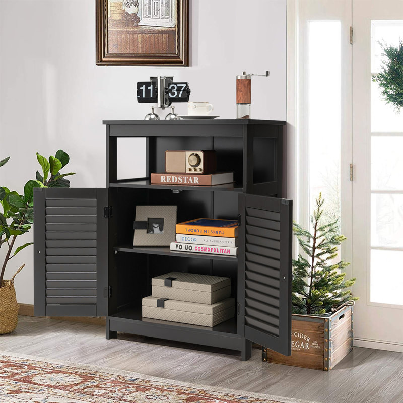 Bathroom Cabinet, Black