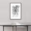 Gray Azul I Painting by Eve Fairwell