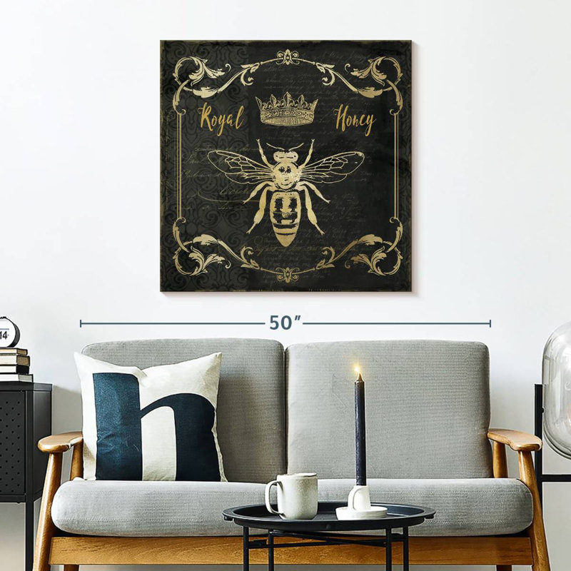 Abeille royale Brampt I, H 30 po x l 30 po