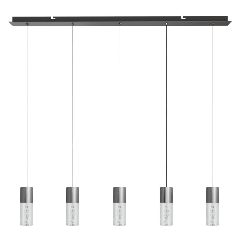 Andromedae 5 - Light Kitchen Island Pendant, Nickel