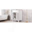 Meuble-lavabo 24 po avec lavabo supérieur, armoire de rangement moderne avec 2 portes à fermeture douce et tablette réglable, structure en bois massif