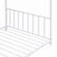 Lit plateforme simple en métal