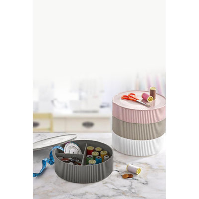 Ensemble de bacs de rangement en plastique