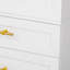Armoire de rangement classique avec 4 portes et 3 tiroirs-1192391415