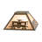 16" Square Train Mission Shade