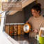 Grands pots de conservation alimentaire, ensemble de 2 boîtes de cuisine avec couvercles hermétiques pour pâtes, biscuits, noix, grains de café, céréales, ensemble de boîtes à farine, organisation du garde-manger, convient au garde-manger de la cuisine