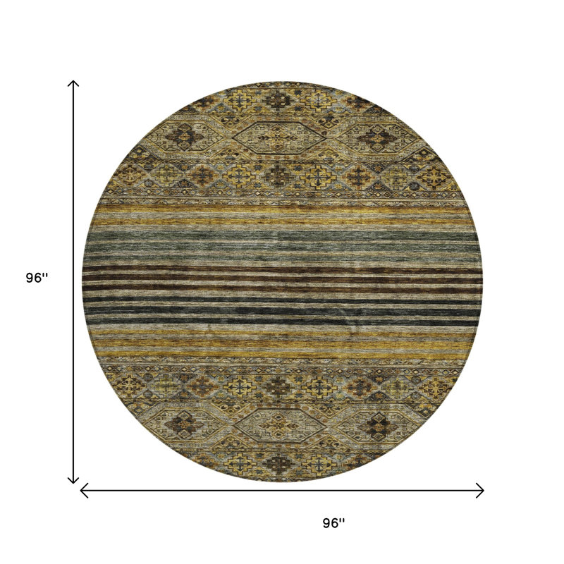 Tapis intérieur lavable 8 pi