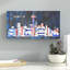 Plaque de licence d’horizon de seattle, impression sur toile tendue-16419908