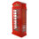 British Telephone Booth Display Cabinet