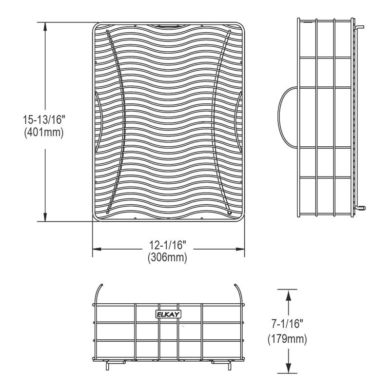 Panier de rinçage