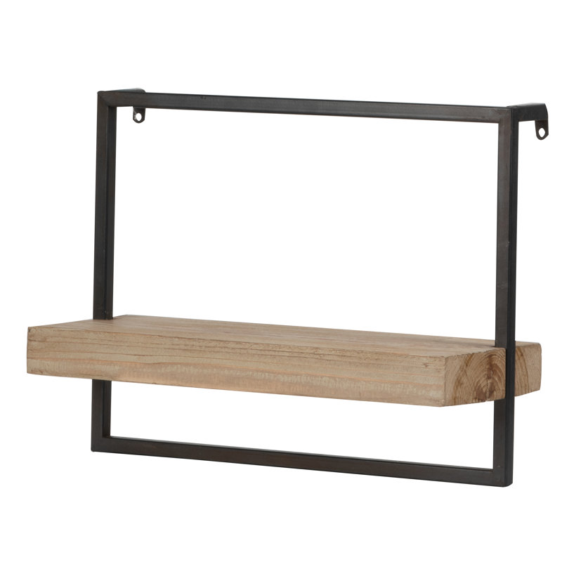 Wick St Lawrence Accent Shelf, 11.8" H x 15.7" W x 5.9" D