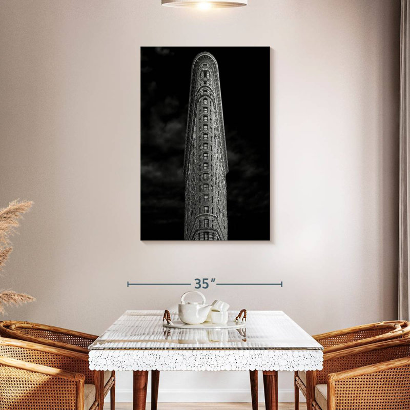Lilie Famous Flatiron, 45" H x 30" W