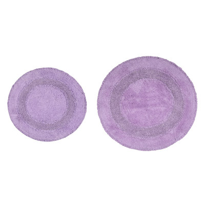 Zorica 100% Cotton Bath Mats (Set of 2)