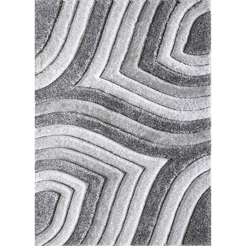 Parmele Performance Abstract Indoor Rug, Rectangle 5' x 7'6"