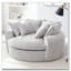 Fauteuil d'appoint rembourré en tissu chenille-928499253