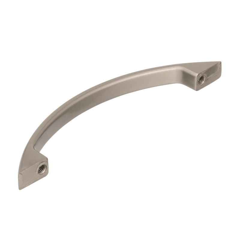 Satin Nickel 3-3/4 Inch Center to Center Bar Pull