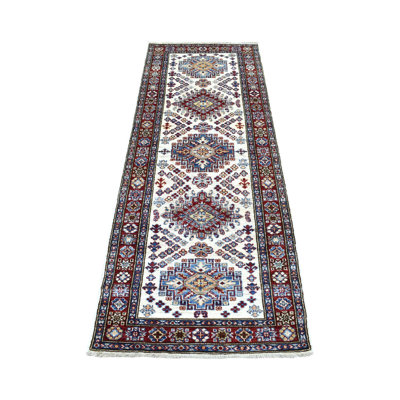 Kartik One-of-a-Kind Runner 2'6" X 6'9" New Age Runner Area Rug in Ivory