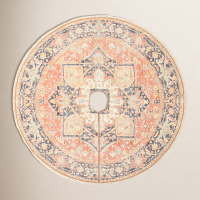 Tasseled Vintage Tree Skirt