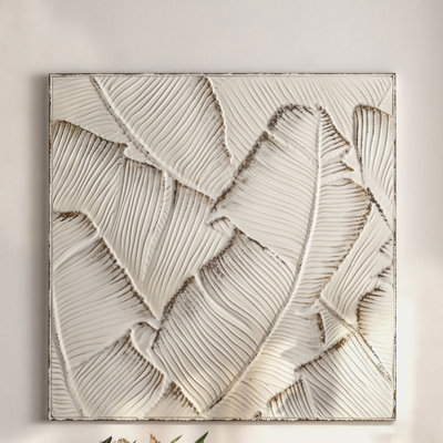 Retro White Iron Wall Decor