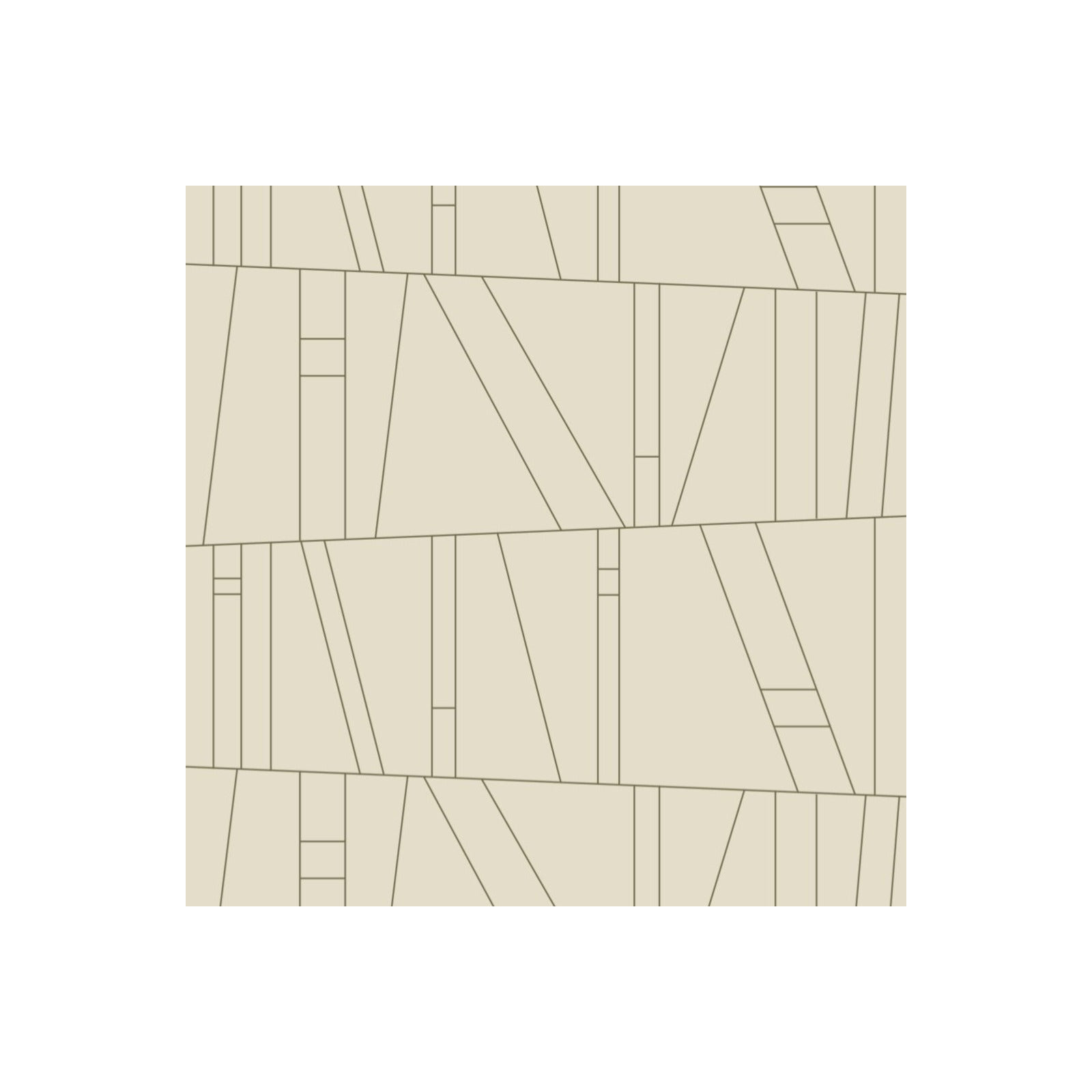 Kazi Geometric Peel & Stick Wallpaper, Taupe, Self-adhesive