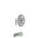 Milano Single Handle Wall Mounted Tub Spout