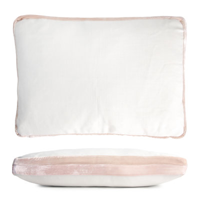 Double Tuxedo Reversible Throw Pillow