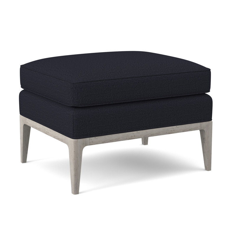 Claxton Ottoman, Venice Navy, Bisque