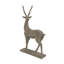 Conrad DEER 46cm Carved Wood Effect
