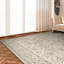 Tapis abstrait performance perle champagne Duckett-33090821