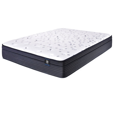 14.5" Euro Top Mattress Full, - With Reinforced Centre And Edge Support Full With Superior Cooling Effect
