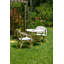 Ensemble de 3 chaises bistro blanches Sierra