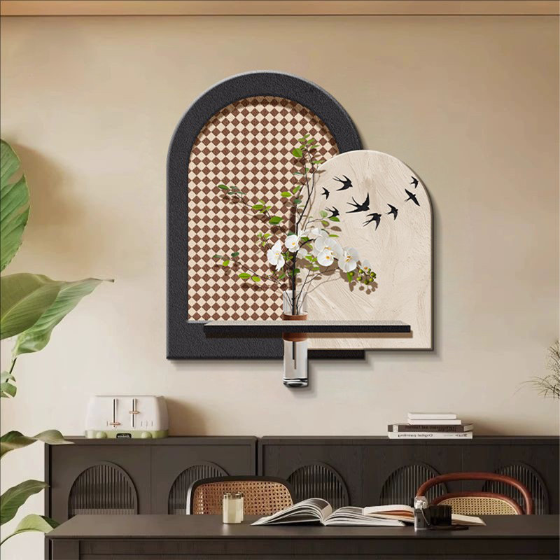 Jardinière hydroponique Mid-Century, H 47,24 po x l 47,24 po x P 1,57 po