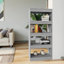 Lamariana 135cm H Standard Bookcase-733405582-733405580