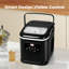 Spector 26.46 Lb. Daily Production Bullet Ice Freestanding Ice Maker