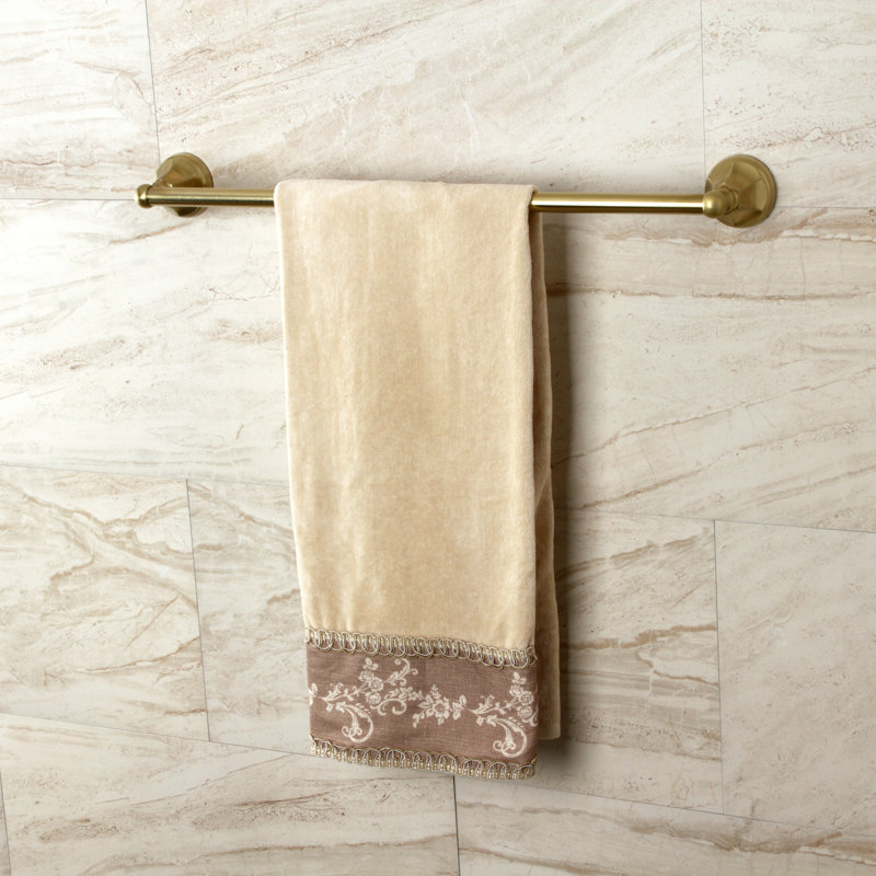 Kingston Brass Metropolitan 24-Inch Towel Bar, Brushed Brass, 24"