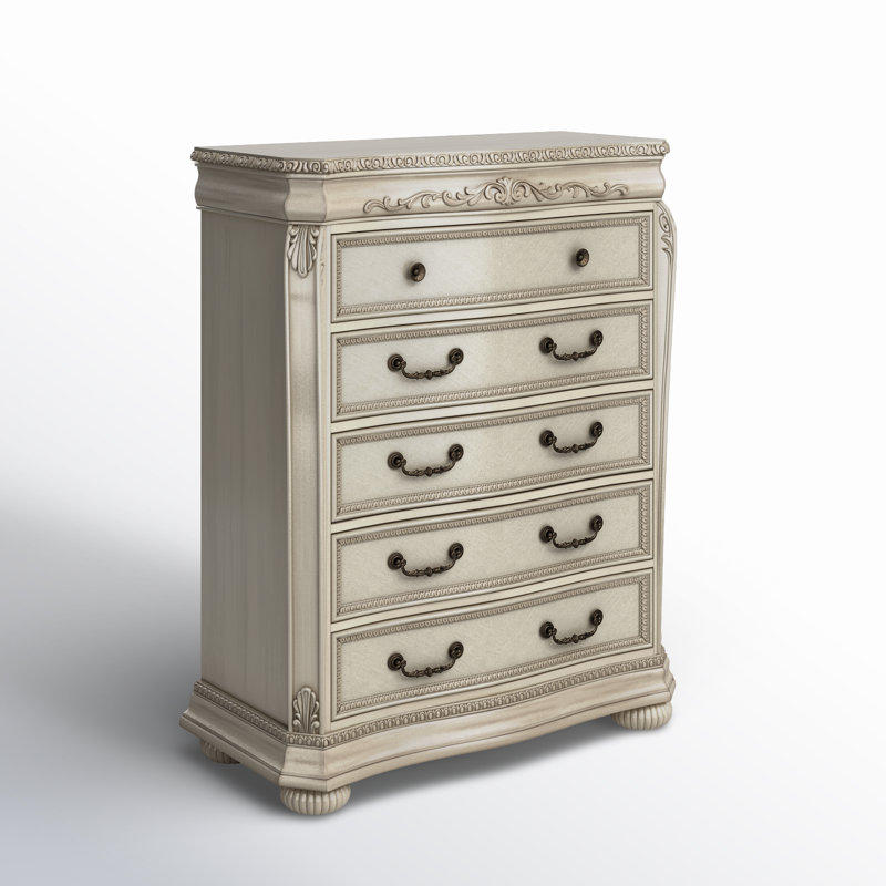 Commode 5 tiroirs Aguon