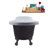 61'' x 27.6'' Soaking Acrylic Bathtub-76707065-76707069