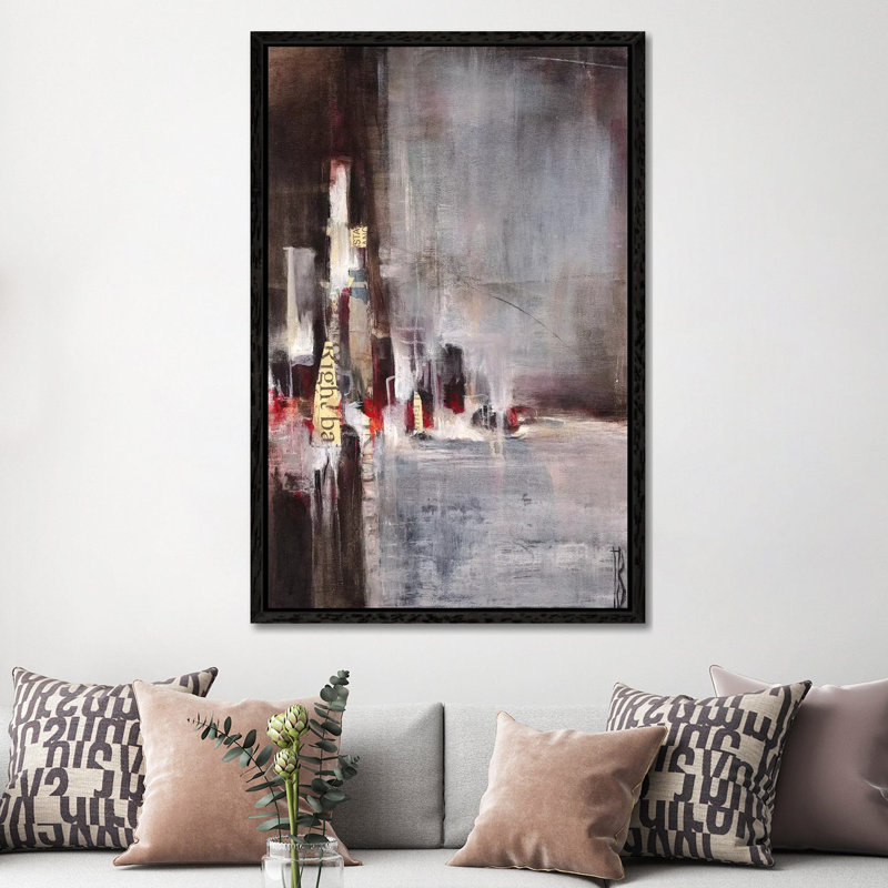 Day by Terri Burris - Gallery-Wrapped Canvas Giclée on Canvas, Black Floater Frame, 30.48 cm H x 45.72 cm W