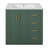 30" Retro Style Bathroom Vanity with Ceramic Sink, Solid Wood Frame, Ample Storage, and Soft-Closing Doors-396393935